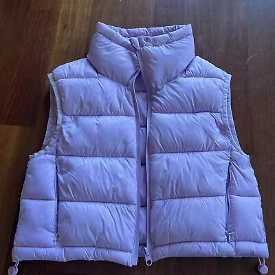 Zara Cropped Quilted Vest • $9
