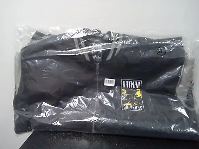 Batman Varsity Jacket 80 Years 3xl Lootwear Original Black • $49.99