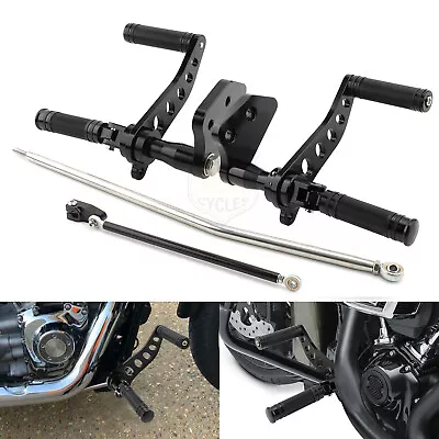 Forward Controls Foot Pegs Kit For Harley Dyna Low Rider Street Bob FXDB 2006-17 • $128.21