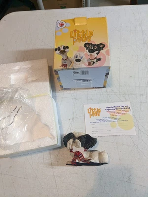 £14.50 • Buy Little Paws Oreo The Shih Tzu Dog Figurine In Gift Box 