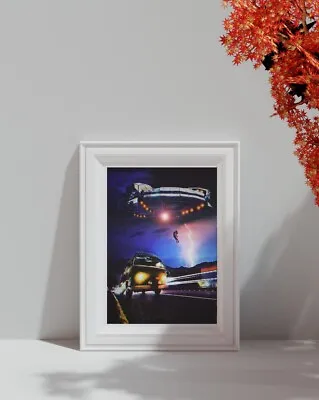 A4 UFO VW HIPPY ABDUCTION GRAPHICS ART PRINT RETRO POSTER Music CULTURE MUSIC  • $6.83