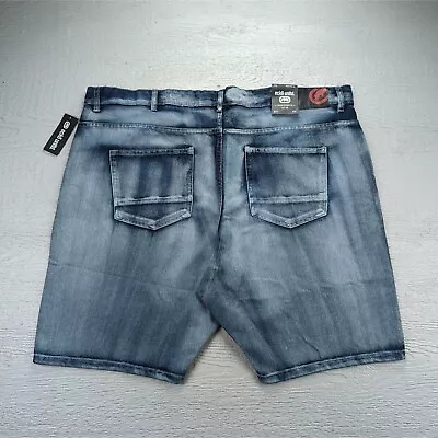 Ecko Unltd. Men's Jean Shorts Size 46 Relaxed Fit Destroyed Patched MSRP $64.00 • $14.99