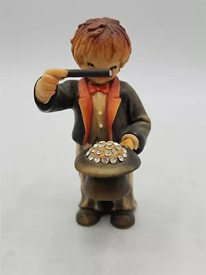 Vintage Rare Anri Ferrandiz Boy Magician With Hat And Wand • $225