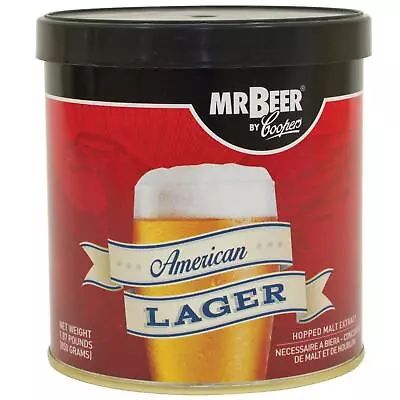 Mr. Beer 60951 American Lager Beer Refill Kit 2 Gallons • $23.69