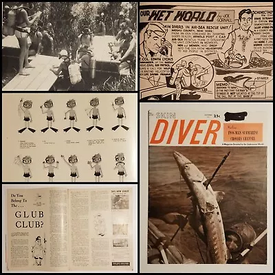 November 1955 Skin Diver Magazine • $50