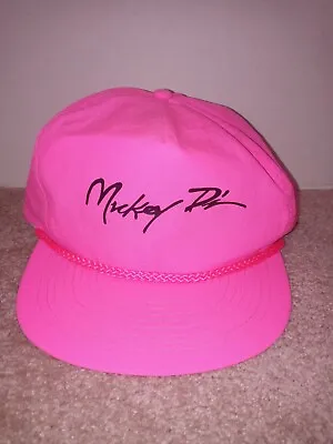 Vintage 90s McDonald’s Mickey D's Hat Cap Promo Pink  NOS Great Condition • $19.99