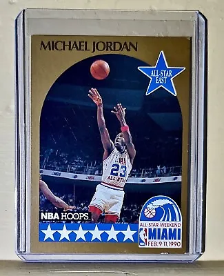 1990-91 Michael Jordan NBA Hoops #5 All-Star East Basketball Card • $17.75