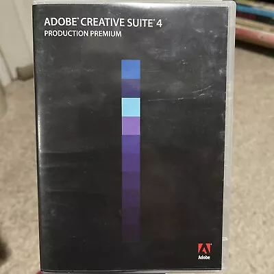 Adobe CS4 - Design Premium - Mac OS - Photoshop Illustrator InDesign Acrobat • $150