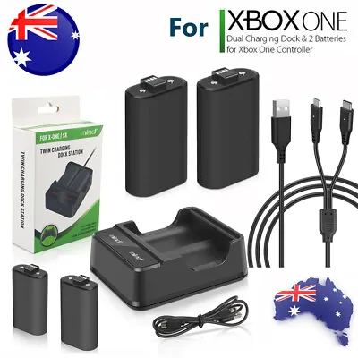 Controller Rechargeable Battery Pack+Charging Dock For Xbox One/Xbox Series X S • $17.99