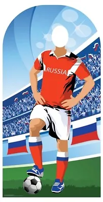 World Cup 2018 Russian Football Adult Stand-in Lifesize Cardboard Cutout • £40.99