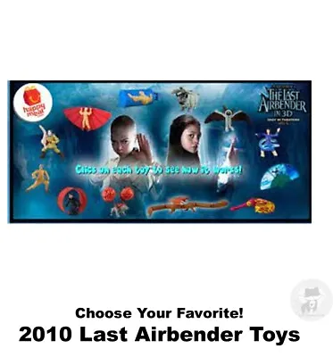 McDonald's 2010 The Last Airbender Figures-Pick! • $6