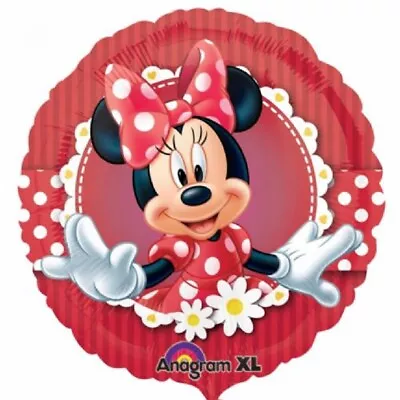 18  Mad About Minnie Mouse Foil Balloon - Anagram Party Decoration • $3.29