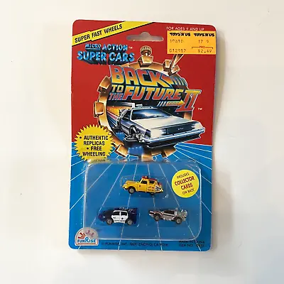 Vintage Funrise Back To The Future II Micro Action Super Cars Collector 1989 • $29.95