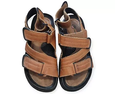 Mens Earth Shoe Sandal Aspen Brown Size 8 Outdoors  • $12.99