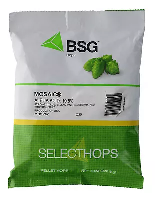 Mosaic (US) Hop Pellets 8 Oz • $17.85