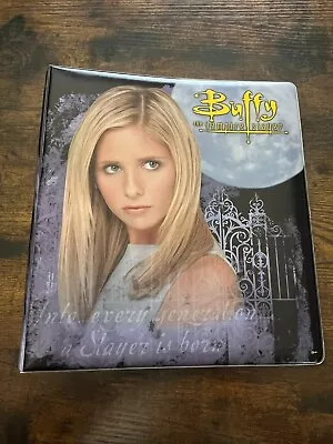 Buffy The Vampire Slayer Season 4 Collectible 3-ring Trading Card Binder • $32.99