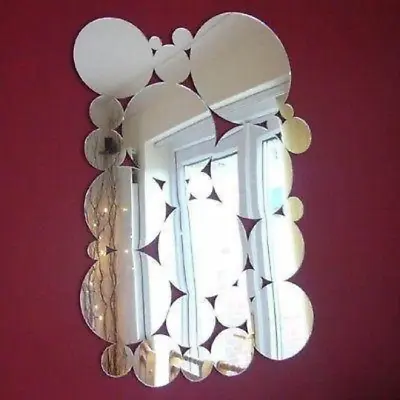 Bubbles Mirrors (Shatterproof Safety Acrylic Mirrors Several Sizes) • $62.73