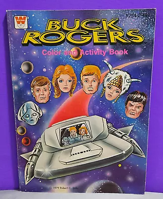 Vintage 1979 Whitman Buck Rogers Coloring And Activity Book TV Series • $8.99