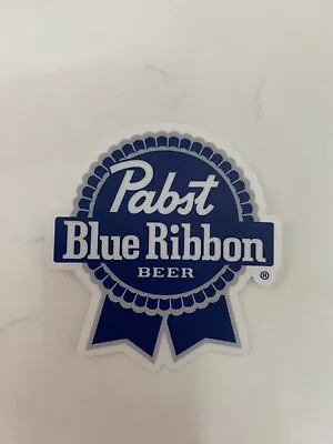 PBR Pabst Blue(Sticker) Ribbon Beer Logo Premium Quality Vinyl Decal • $5.37