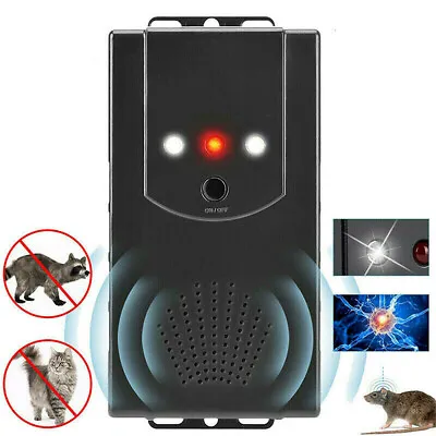 £17.16 • Buy Ultrasonic Mouse Pest Mice Car Rat Repeller Storage Battery Powered Repellent 