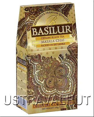 Masala Chai Black Ceylon Tea  Loose Leaf 100g Basilur • $14.99