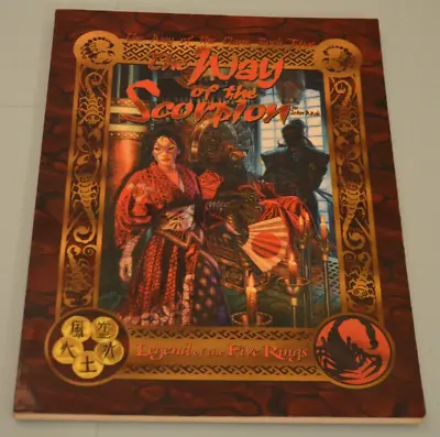 THE WAY OF THE SCORPION Legend Of The Five 5 Rings L5R RPG 1st Ed Clans Book 5 • $14.94