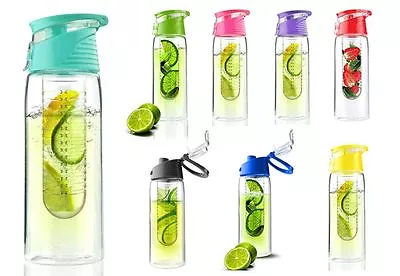 ASOBU Pure Flavour 2 Go Reusable Fruit Infuser Infusion Water Bottle Tritan 20oz • $9.88