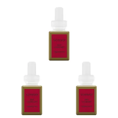 PURA REFILLS Set Of Three (3) VOTIVO RED CURRANT W/o Box - Designer Grade • $28.95