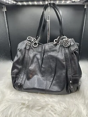 Coach 16244 Alexandra Black Leather Tote • $51.98