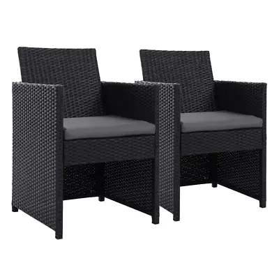 $196.26 • Buy Gardeon Outdoor Chairs Dining Patio Furniture Lounge Setting Wicker Garden