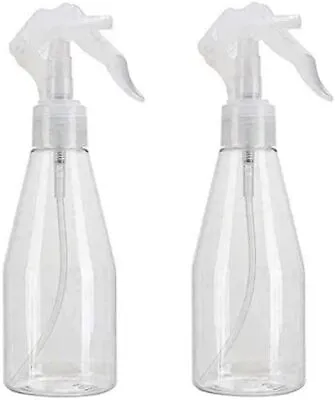 £5.68 • Buy 2pcs Spray Bottles 200ml Plastic Trigger Sprayer Fine Empty Mist Spray Bottle F