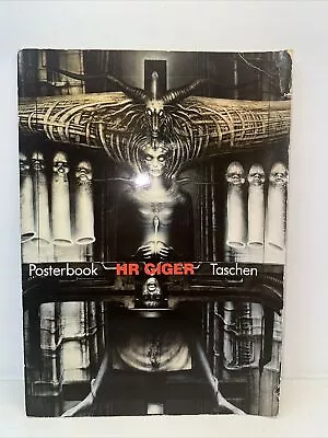 HR Giger Taschen Posterbook 17”x12” Demonic Horror Black Art Print Biomechanical • $24.95