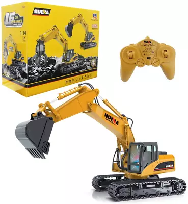 Full Function Remote Control Excavator 2.4Ghz Digger Toy With Sound And Lights • $82.06