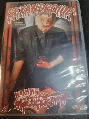 Sexandroide  (1991)  Sealed Dvd   French Horror Exploitation   Massacre Video • $10.99