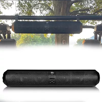 Universal Roll Bar 28'' SXS UTV ATV Sound Bar Speaker Marine Audio System • $209.83