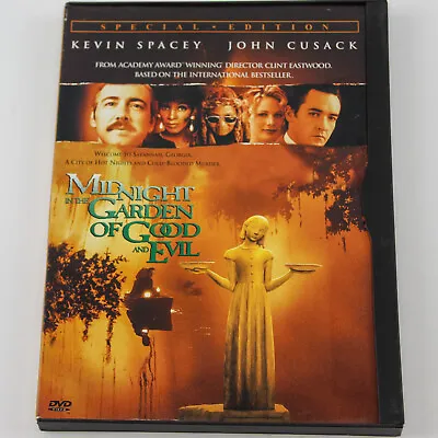 Midnight In The Garden Of Good And Evil 1997 Warner Bros DVD Video Rated R • $12.59