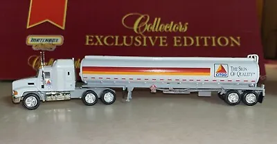 Matchbox Collectables Mack CH600 Citgo Fuel Tanker Tractor Trailer CCY11-M • $44.50