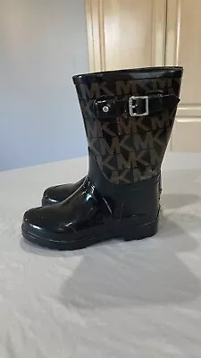 MICHAEL Michael Kors Women’s MK Logo Mid Rain Boots - Size 6 • $35