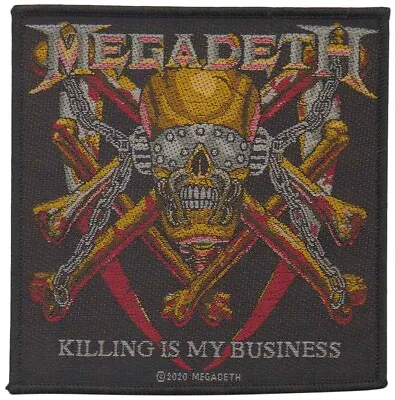 MEGADETH - Killing Is My Business - 10 Cm X 102 Cm - Patch - 167735 • £4.16