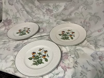 Mikasa Italian Countryside Floral Salad Plate Pansy Pansies Lot 3 Replacement • $45