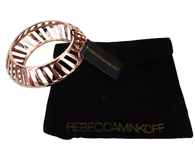 REBECCA MINKOFF Cutout Bracelet NWT Rose Gold • $25