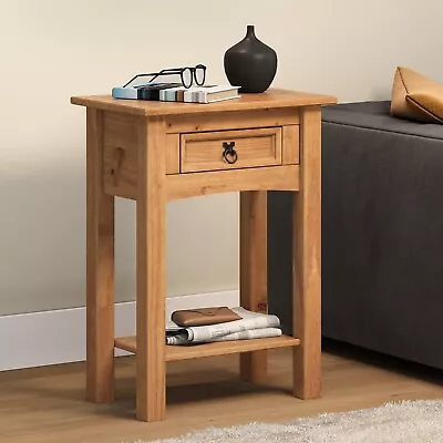 Corona Console Table 1 Drawer Mexican Solid Pine Hallway By Mercers Furniture® • £39.99