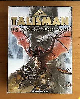 Vintage Games Workshop Talisman 2nd Edition Board Game 1985 + Extras No Rules • £77.20