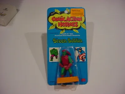 Rare MOSC 1975 MEGO COMIC ACTION HEROES GREEN GOBLIN 3 3/4  Fig Small Bubbleding • $799.99
