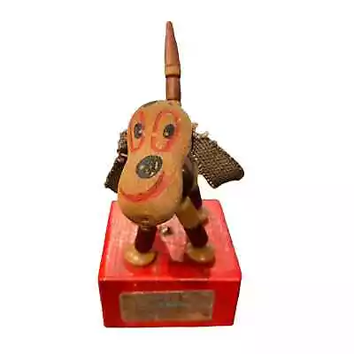 Vintage  Happy  The Barking Dog Toy By Kohner • $16