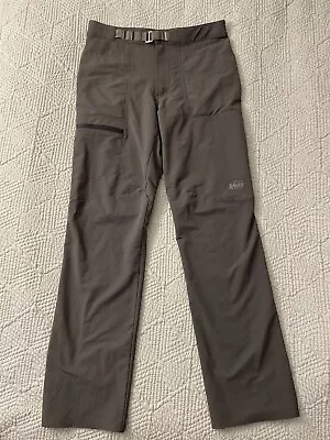 REI Co-Op Pants Mens 34X32 Semi-Fitted Activator V2 Soft Shell Trail Hiking USA • $20.99