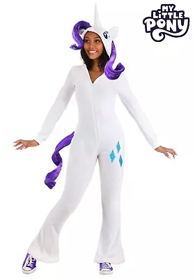 Women's My Little Pony Rarity Costume Jumpsuit SIZE L (Used) • $50.99