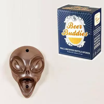£16 • Buy Alien  Wall Mounted  Beer Buddies  Bottle Opener For Home / Garden / Kitchen Etc