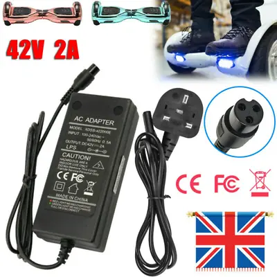 36V Battery Charger 36 Volt For Electric City Bike Scooter Bikes Ebike Cycling • £10.99