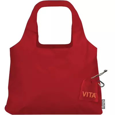 ChicoBag VITA Reusable Shopping Tote Bag With Attached Pouch And Carabiner Clip • $11.49